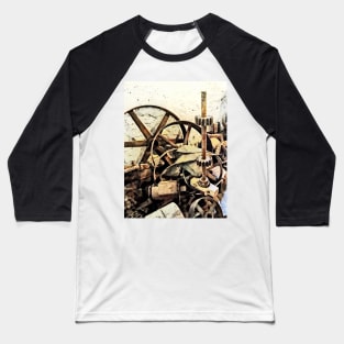 Wheels and Gears in Grist Mill Baseball T-Shirt